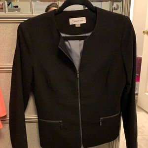 Calvin Klein Black blazer size 4